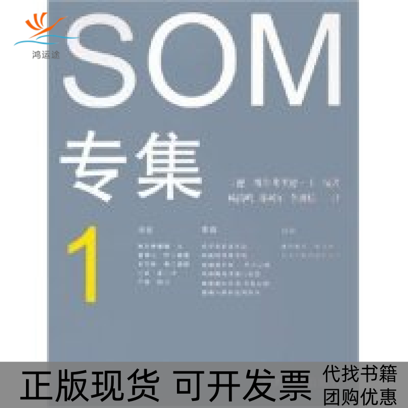 【正版书包邮】SOM专集(1)(德)维尔弗里德·王天津大学出版社