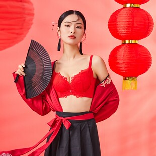 新正品 A中厚软圈B无钢圈薄夹棉侧收聚拢四扣 奥尔黛丝文胸罩2729