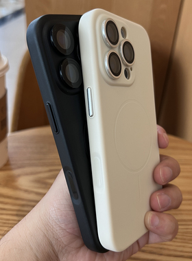 Ai拍照相机按键全包镜头壳膜一体适用苹果16promax手机壳磁吸17iPhone15promax液态硅胶14保护套13软胶12防摔