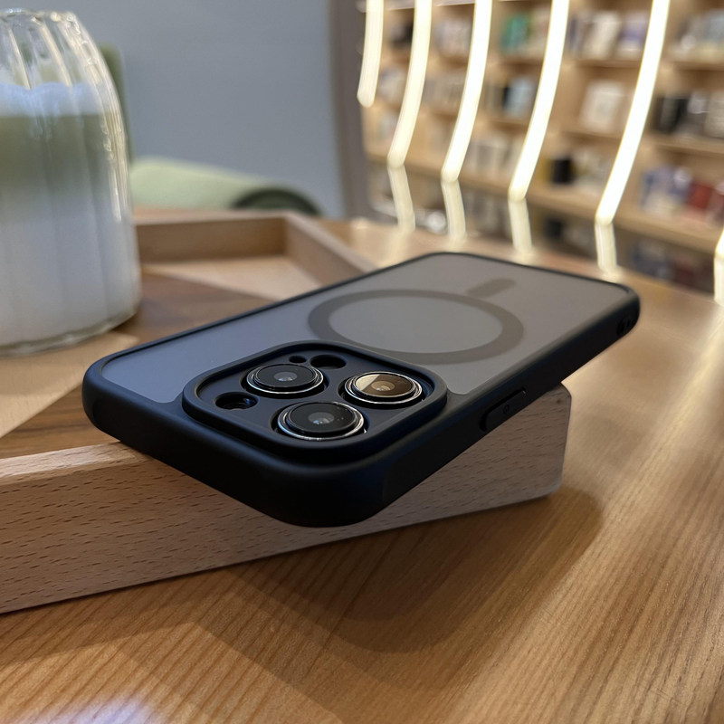 elam全包镜头防摔适用苹果17ProMax手机壳磁吸iPhone18promax保护套16ProMax肤感15PM磨砂14PRO高级感13P男12