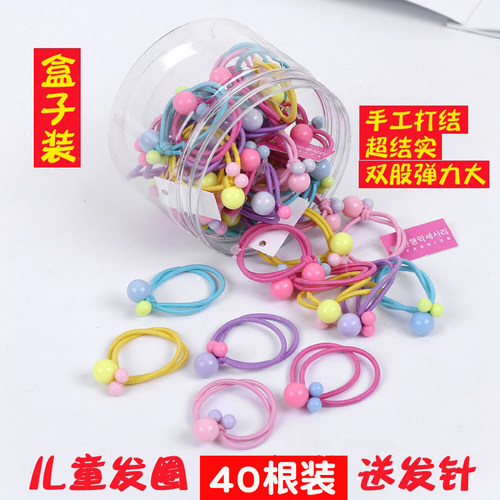 儿童不伤发头绳扎头发发圈