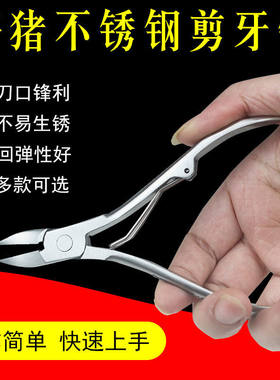 牙齿猪用剪牙钳子兽用牙剪剪牙钳