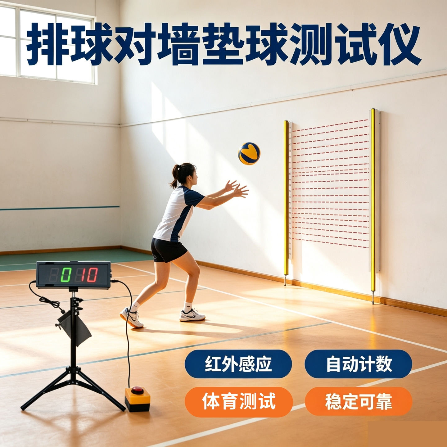 杰昌体育排球计时器体育中考