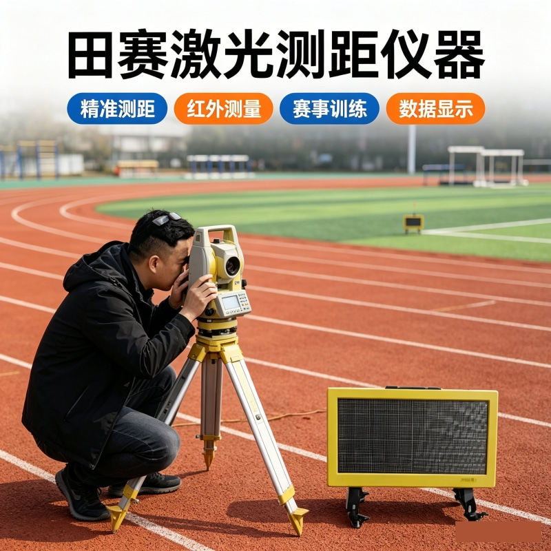 杰昌体育田赛激光测距仪系统