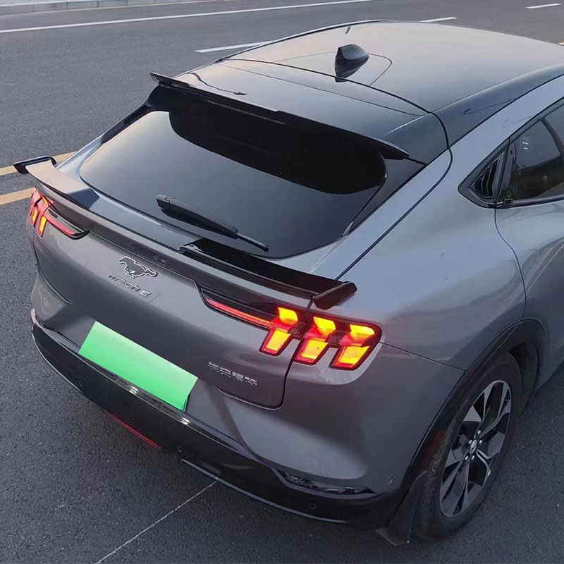 电马尾翼前铲免打孔ABS烤漆