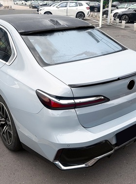 适用宝马7系i7G70G73 2023-2025MP款尾翼刀锋款顶翼外饰跨境改装