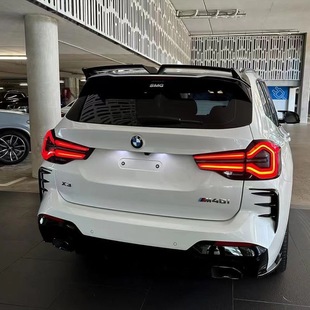 适用于18-23款宝马X3尾翼改装ix3奥丁格款顶翼雷霆M粘贴免打孔