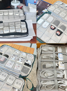 网银盾u盾收纳盒企业网银收纳包U盘优盘收纳袋公司密码器银行ukey出纳收纳袋银行u盾印章卡包收纳箱k宝存放盒