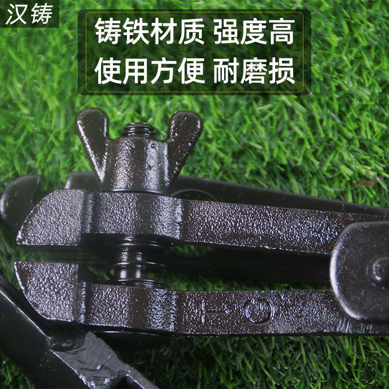 紧线器钢丝绳拉紧器塑钢线虎头式紧线机鬼头夹收紧器大棚种植配件