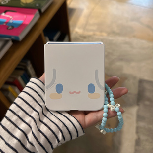 白玉桂狗表情适用小米mix2手机壳三星Zflip7华为Pocket折叠荣耀OPPO PuraX保护套5 FindN3摩托罗拉razr60新款