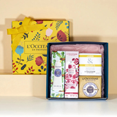 欧舒丹樱花护手霜香皂礼盒乳木果杏仁月桂30ml38妇女节日伴手礼物