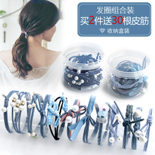 可爱皮套发绳头饰成年 头绳女ins森系扎头绑头发 橡皮筋发圈韩版
