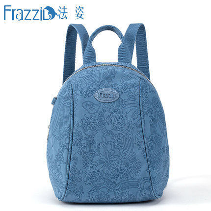 Frazzil法姿2018新品双肩韩版时尚百搭迷你小布包潮书包女士背包