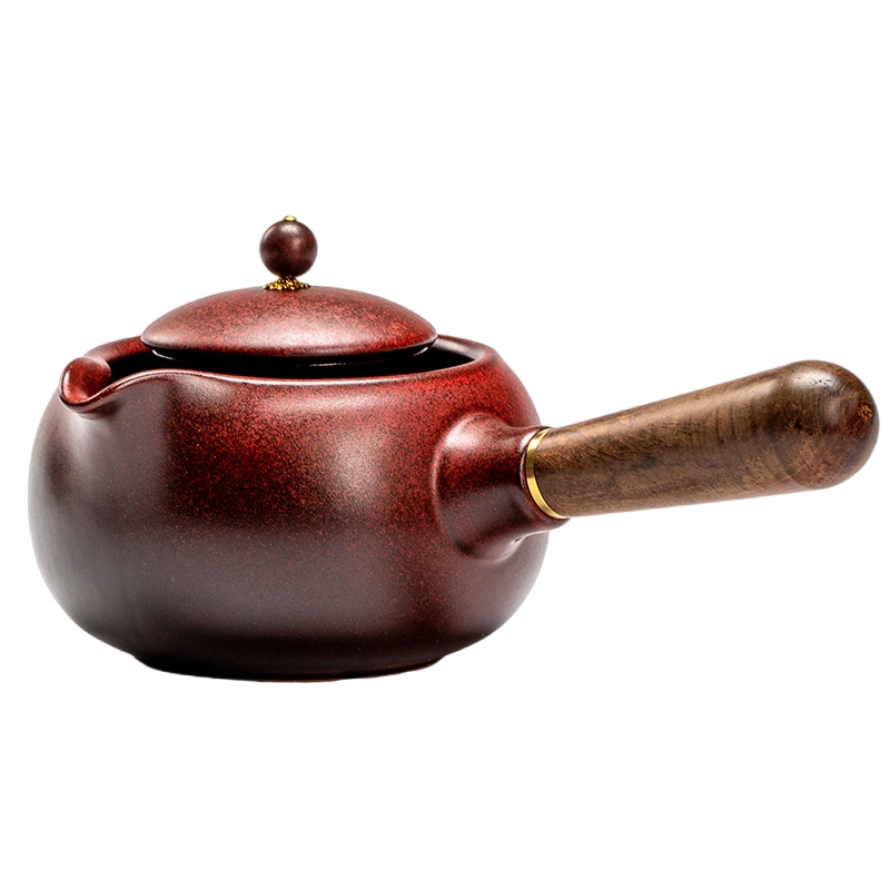 罐罐茶过滤煮茶壶围炉煮茶器套装侧把陶瓷壶电陶炉户外烤茶炉碳炉
