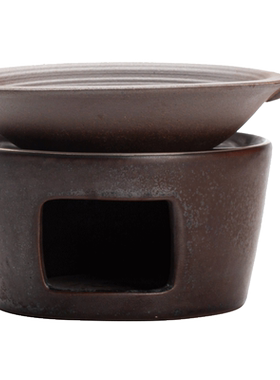 复古陶瓷温茶炉日式茶叶提香器
