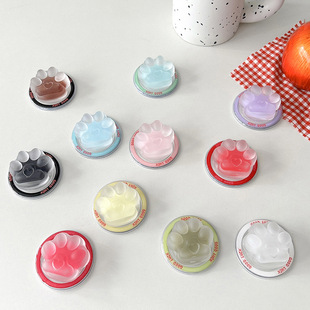 透明夹心手机气囊支架磁吸可伸缩懒人看追剧便携小众创意桌面支架