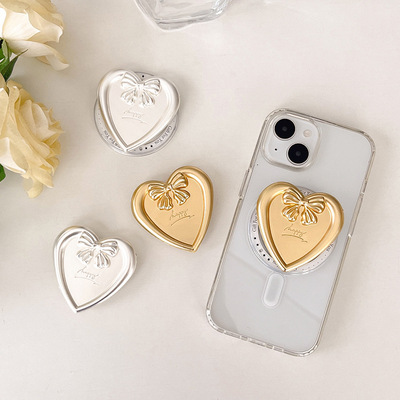 电镀爱心蝴蝶结金属气囊支架