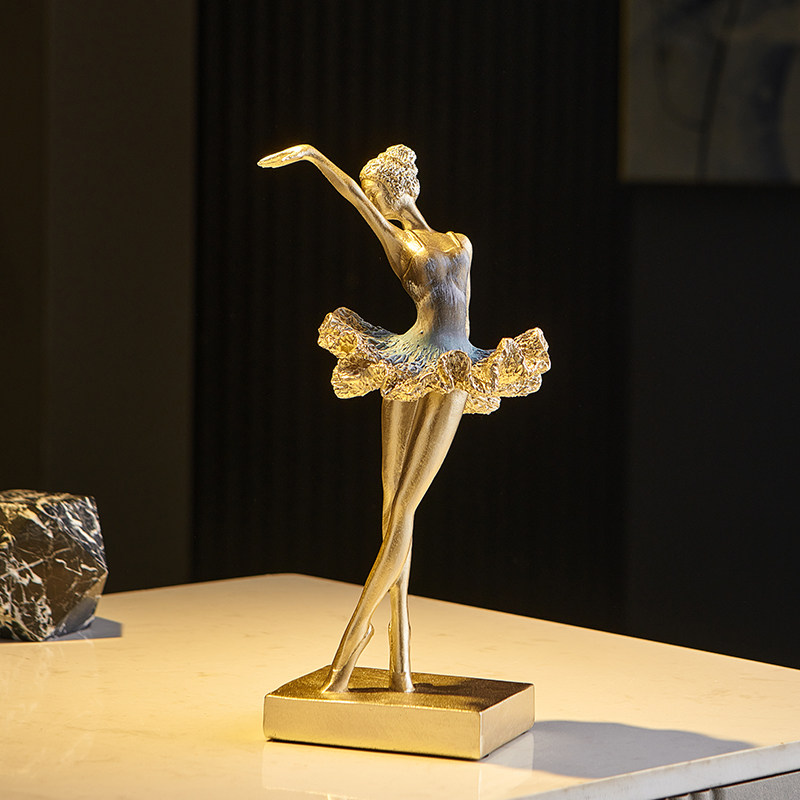 芭蕾舞女孩摆件客厅艺术轻奢高档高级感小众电视柜酒柜家居装饰品,家居饰品,装饰摆件,淘宝优惠券,粉丝福利购,淘宝优惠卷