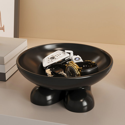 陶瓷钥匙收纳首饰托盘