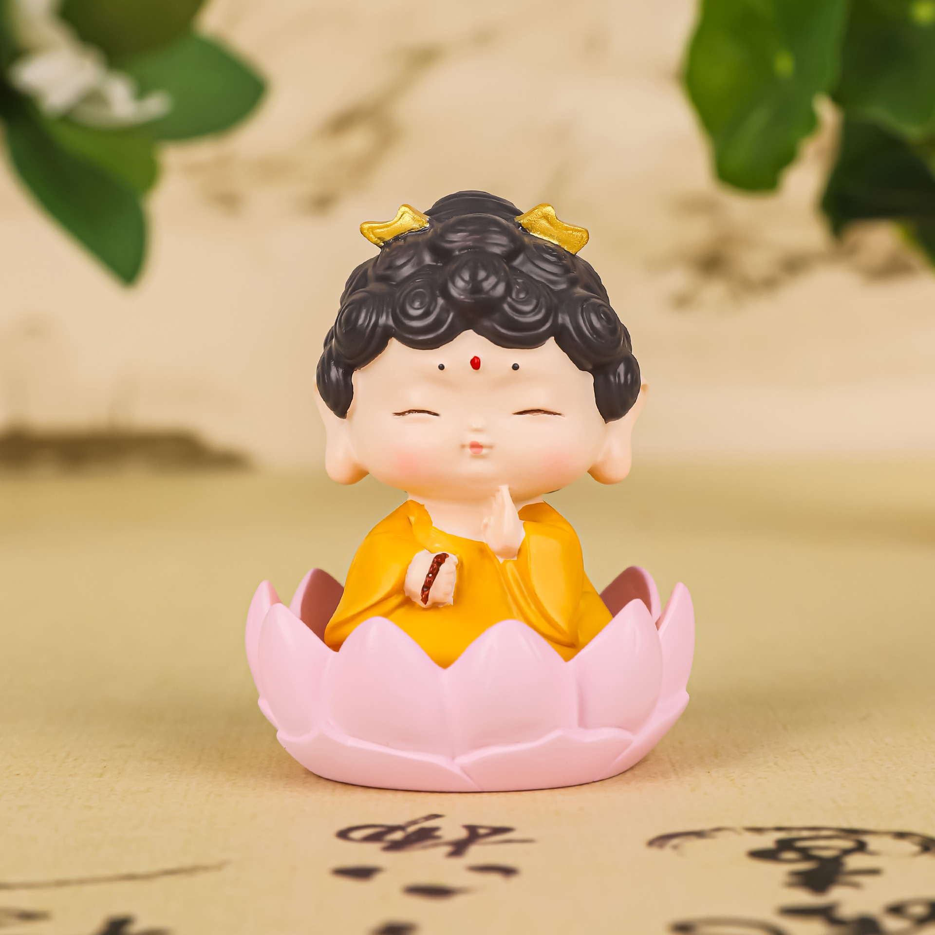 可爱赐福如来小佛祖摆件