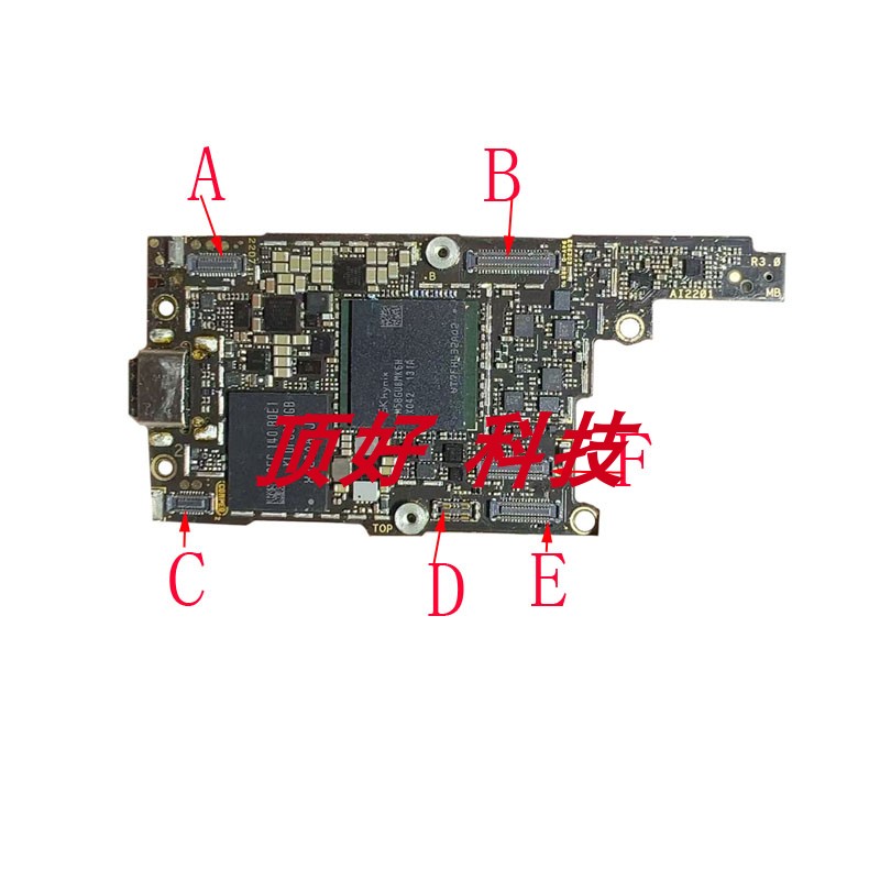 适用华硕Rog6液晶尾插座子