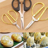 卡通包子馒头剪刀工具不锈钢龙凤剪刀家用手工艺刺猬面食面点模具