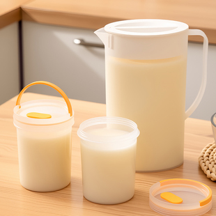 豆浆专用壶凉开水壶豆浆杯桶适用九阳美的豆浆机冷水壶带盖耐高温