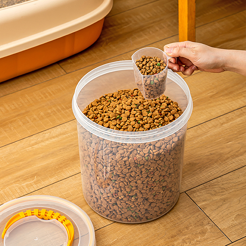 猫粮储存桶狗粮密封罐防潮储粮猫咪冻干宠物米桶宠物用品盒子粮桶
