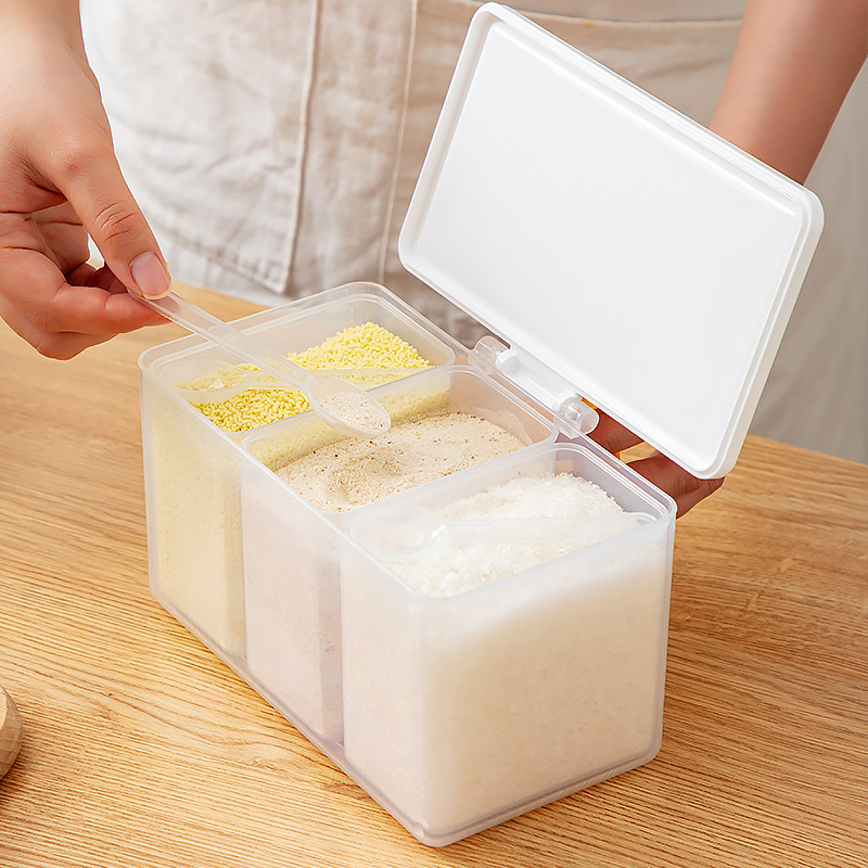 盐味精调味瓶调味料收纳盒密封罐图片
