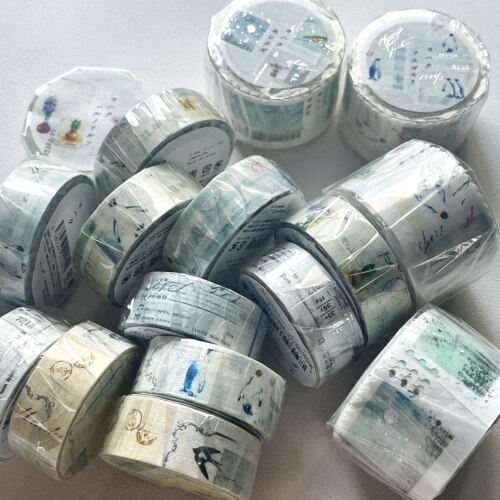 现货日本yohaku小企鹅和纸胶带