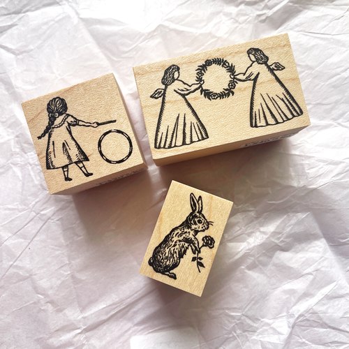 日本talesonthedesk木质印章