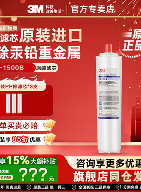 原装进口3M净水器家用直饮FM1500-B替换滤芯FM1500精滤芯