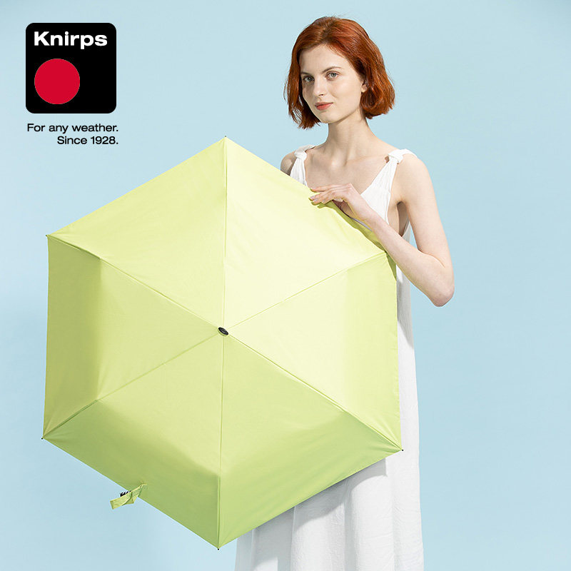 knirps三折太阳伞小巧便携图片