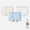 Champagne color+light blue+white safety pants, one pair of underwear