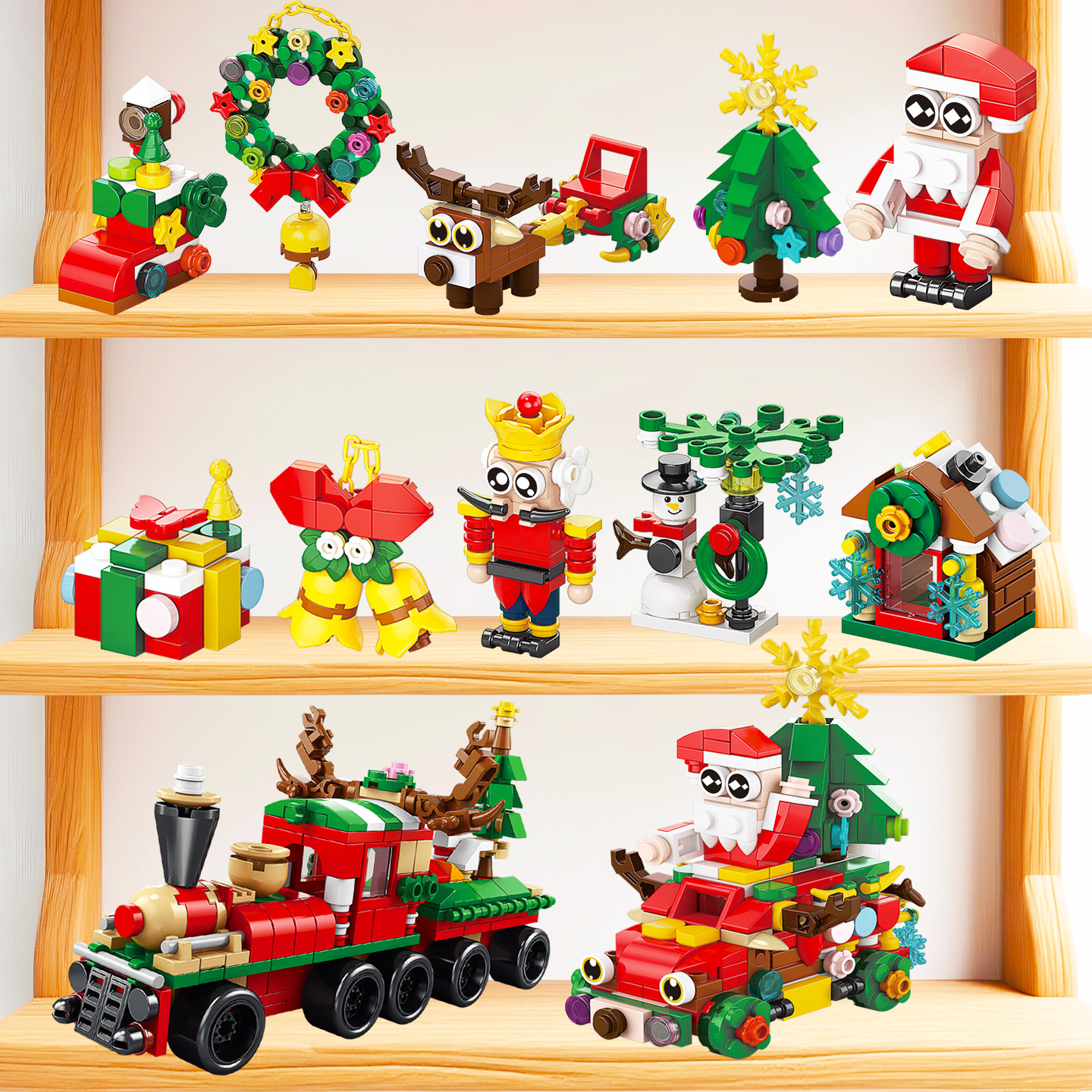 秒杀【圣诞套装】儿童礼物小积木