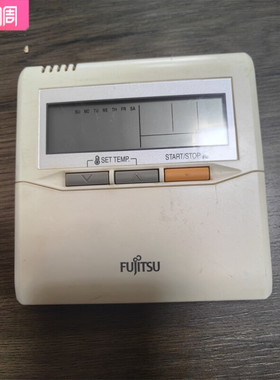 富士通多联机T/Mini-T系列线控器UTY-RNKYT控制器面板.拆机件