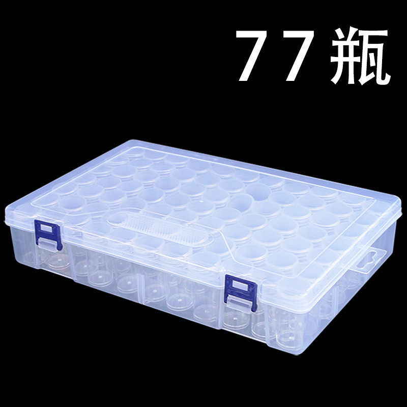 钻石画装钻收纳盒 圆瓶新款方钻圆钻DIY米珠盒大号瓶子分钻盒工具,居家布艺,钻石绣,淘宝优惠券,粉丝福利购,淘宝优惠卷