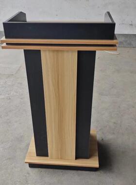 客发言台司仪台站立式主持接待台咨演讲台台会议小型迎宾台台讲台