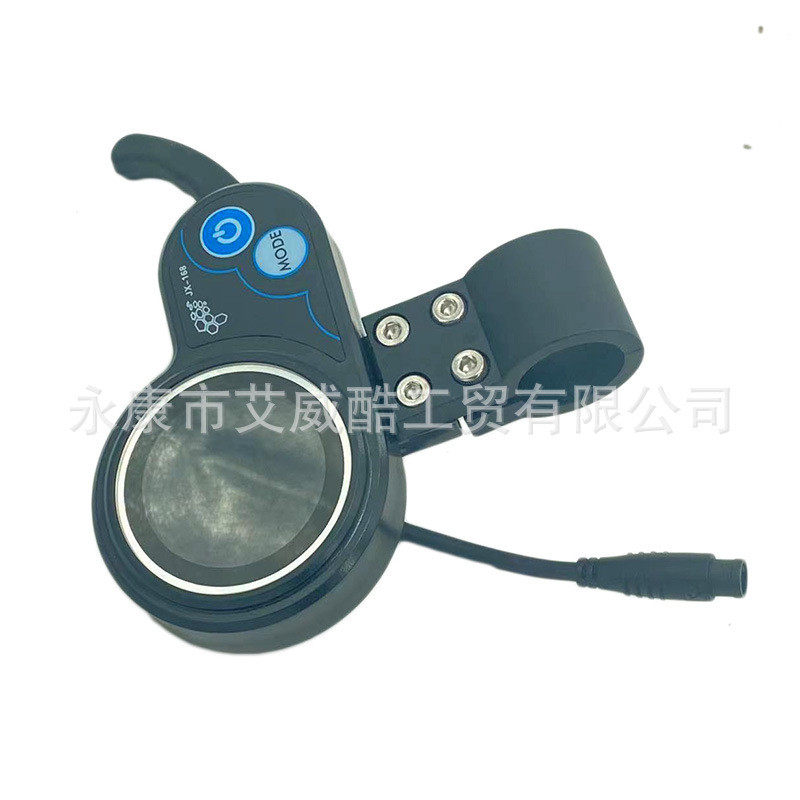 热销jx-168加油仪表电动滑板车杰西油门36v控制器大陆合仪表斯器