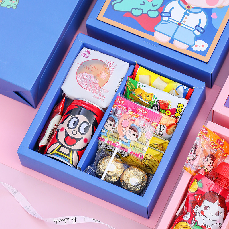 新货ii儿童伴手礼生日物宝宝宴十周岁礼盒回礼品幼儿园小学生零食