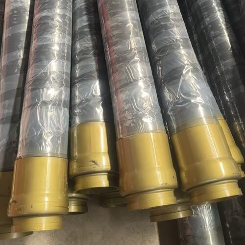 热销热销地泵混凝土软管125高压软管湿喷机台喷射胶管4米5米6米胶