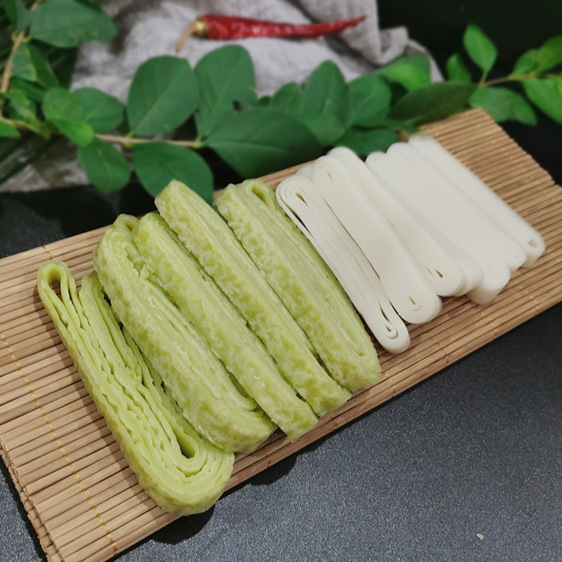 新日期贵州绿豆粉盘子粉铜仁特产绿豆锅巴粉盘子粉气粉米粉河粉送