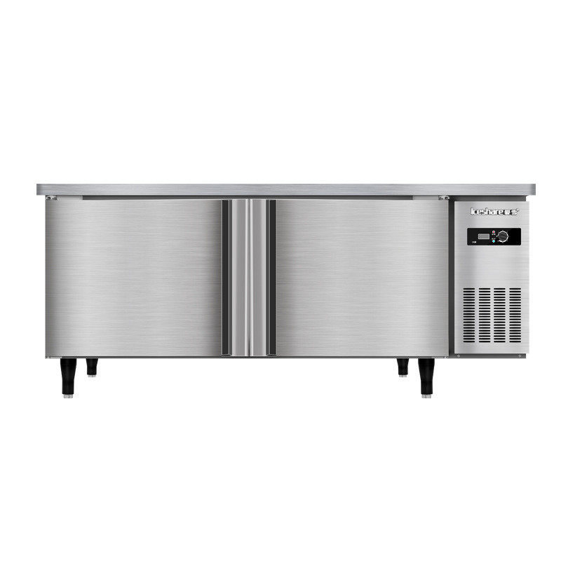 热销爱奶冷藏柜平冷操作台商用冷藏工作台雪吧冷藏柜1.2米1.5米1.