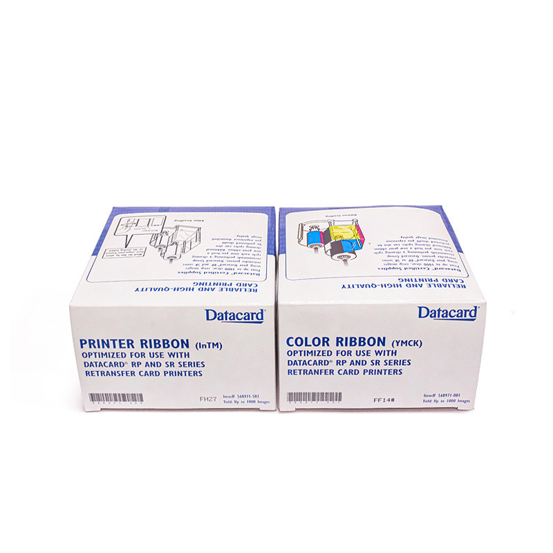 热销德卡证卡打印机sr200彩色带datacard覆膜sr300德卡带568971-0