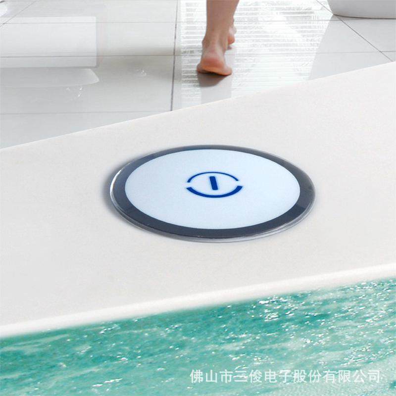 热销一键直供厂家按钮浴缸控制系统 智能触屏按摩浴缸控制器