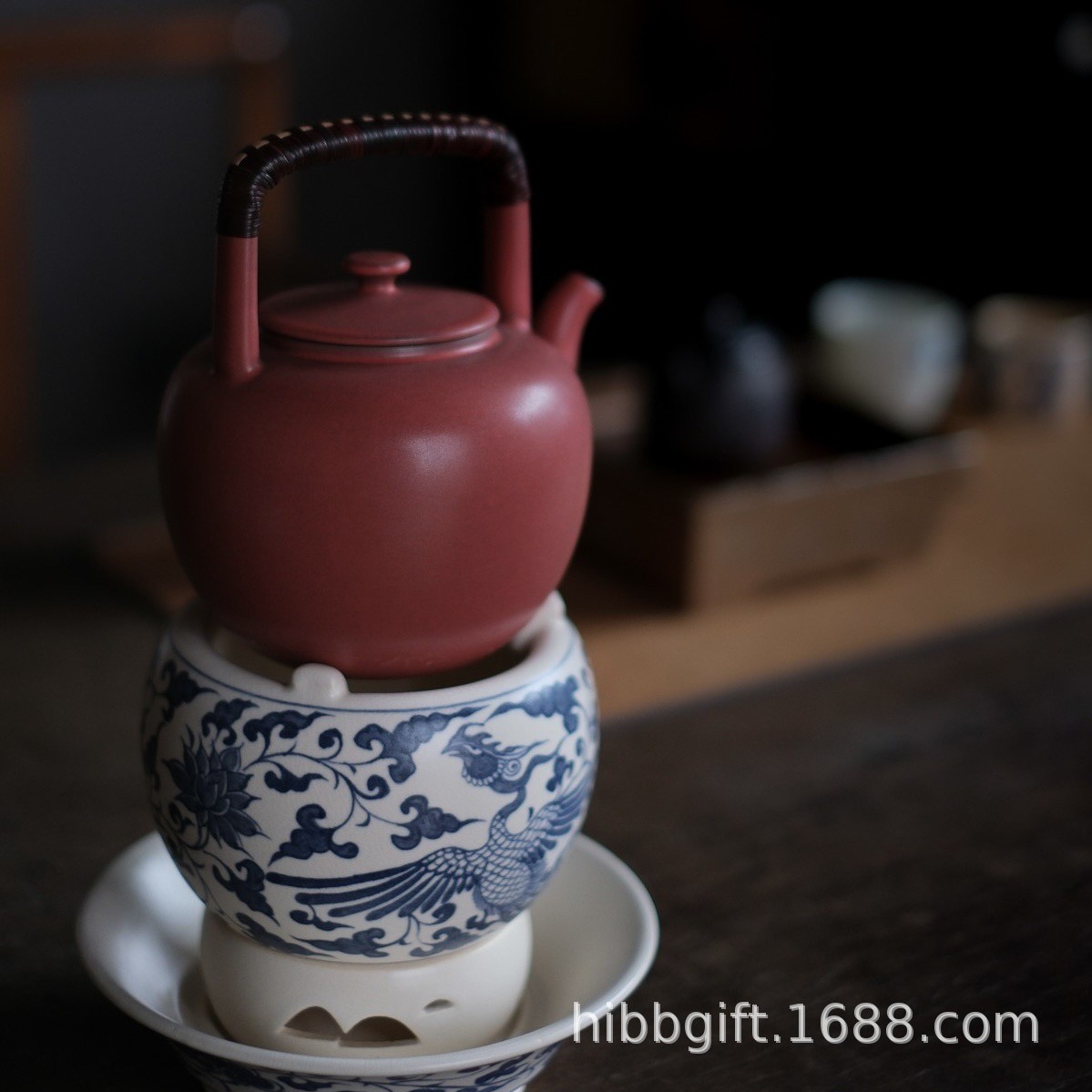 梵山堂梅花宋意三才炉户外烧炭火小茶炉碳炉子煮茶黑茶老白茶代发