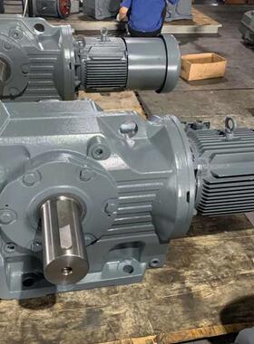 热销kaf77-yvpj5.5kw-12.36十字换向箱gsat47a减速机刹车