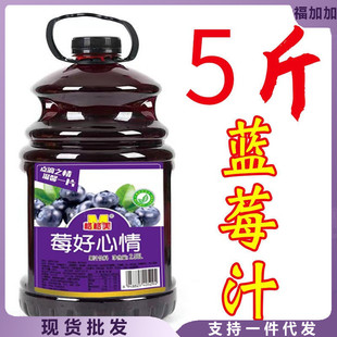 新货奇异果5斤大桶果汁饮料 食品 蓝莓汁 橙汁芒果汁酸枣汁山楂汁