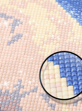 热销钻石画专用树脂钻工现货补钻dmc447色大量厂树脂魔方钻批发