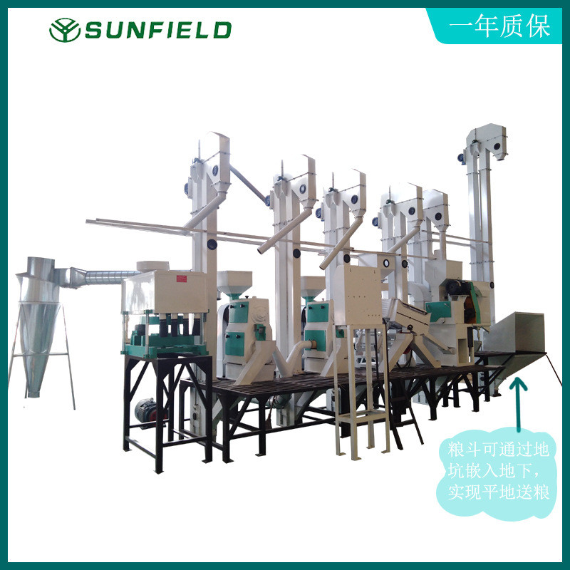 热销强农胶辊砻谷砻谷稻谷脱壳机hu10手动无极变速箱胶辊机机